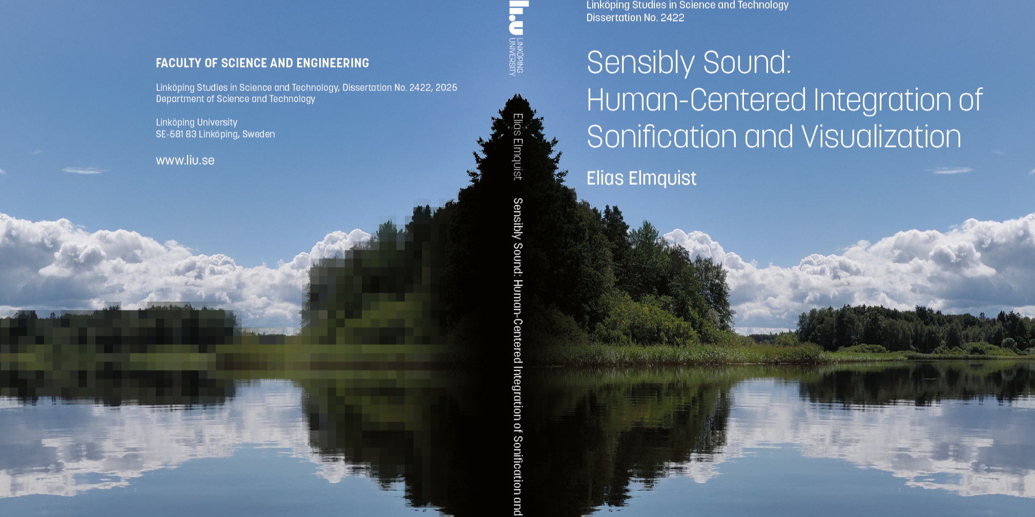 Teaser image for paper Sensibly Sound: Human-Centered Integration of Sonification and Visualization