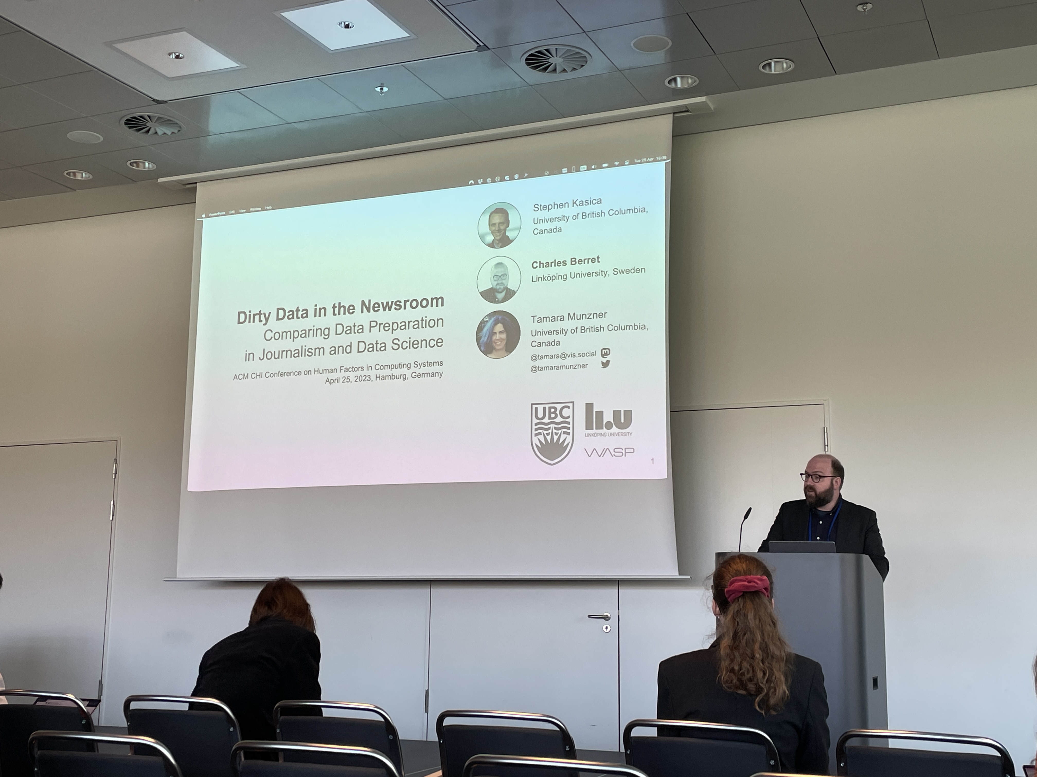 Presenting at CHI 2023