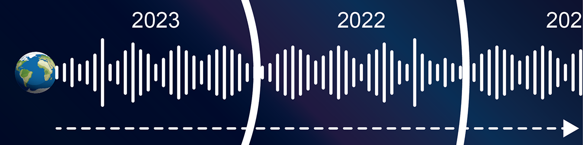 Auditory Time Travel