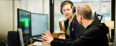 Sonification of noise