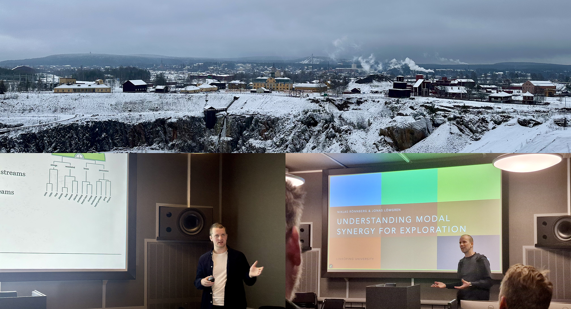 Elias and Niklas present in Falun